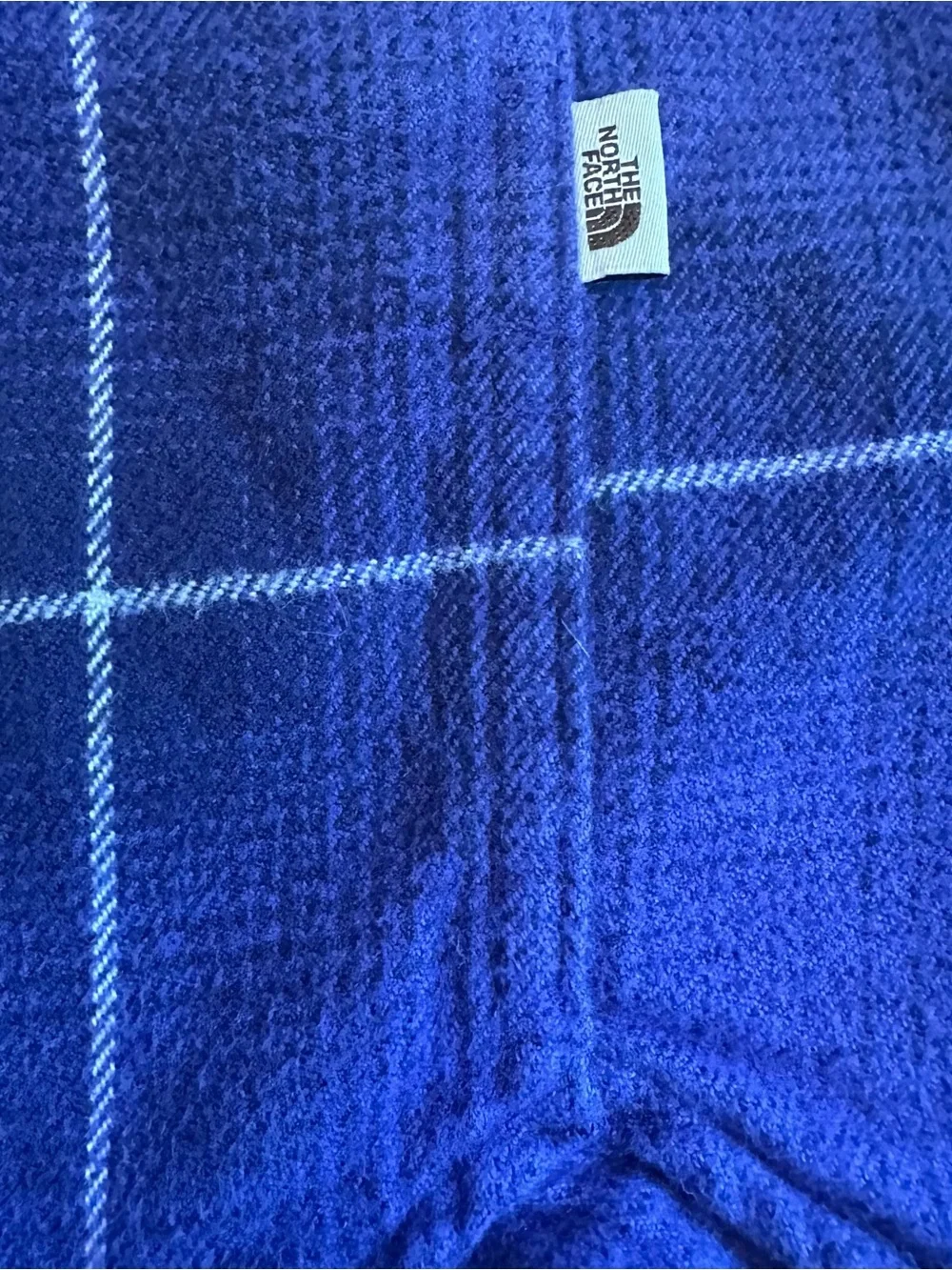 The North Face Men’s Arroyo Flannel Summit Navy Nature is Magic Patch Large